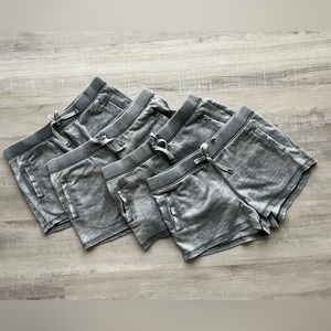 4-FULL TILT Girls Grey Cotton Shorts w/Pockets